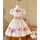 Mademoiselle Pearl Bow Rabbit Tops Blouses Aprons Skirts JSKs and Ops(Reservation/Full Payment Without Shipping)